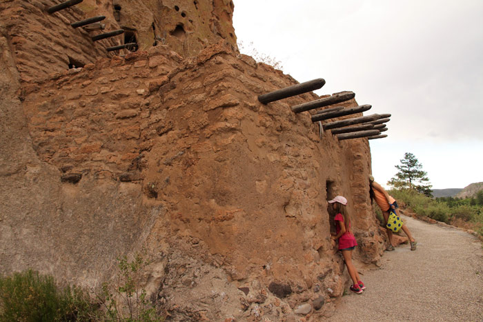 Talus House - a stone structure built on the edge of a rock wall from smaller pieces of rocks that have fallen and piled up on that slope.